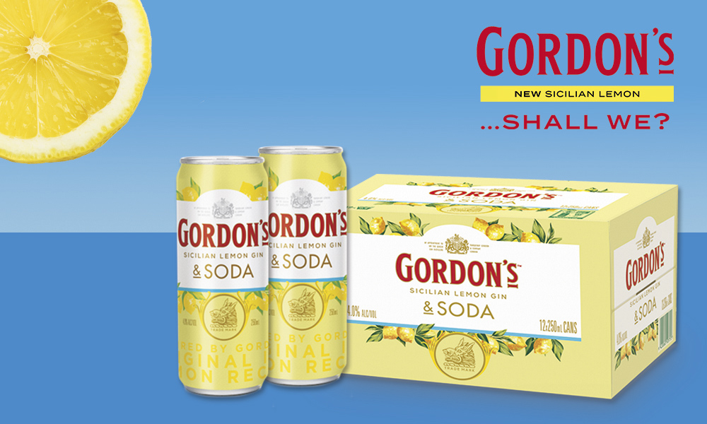 Gordon's Serves Up Sicilian Lemon Gin & Soda Toast